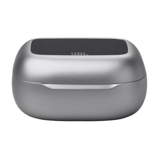 JBL Live Flex 3 - Silver - True wireless noise-cancelling open-stick earbuds - Detailshot 3